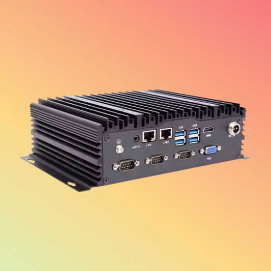 Temperature Embedded Box PC Industrial Computers Embedded Fanless MiniPc Cpu J1900 Quad Core 3g/4g Wifi Industrial PC Computer