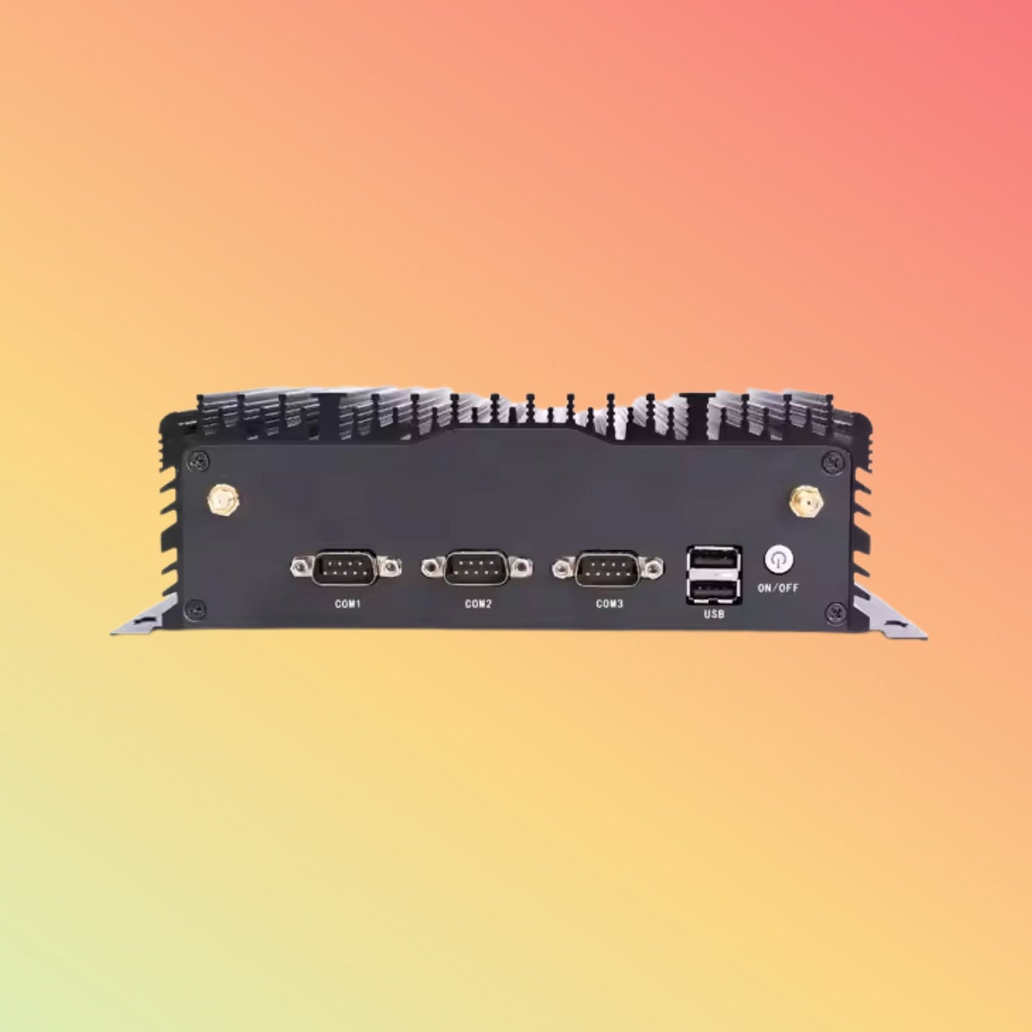 Temperature Embedded Box PC Industrial Computers Embedded Fanless MiniPc Cpu J1900 Quad Core 3g/4g Wifi Industrial PC Computer