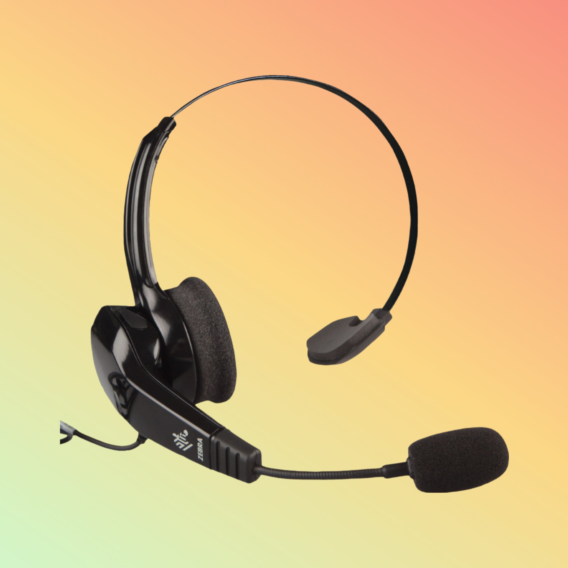 Alt="Zebra HS2100 Rugged Headset: Durable audio solution for industries."