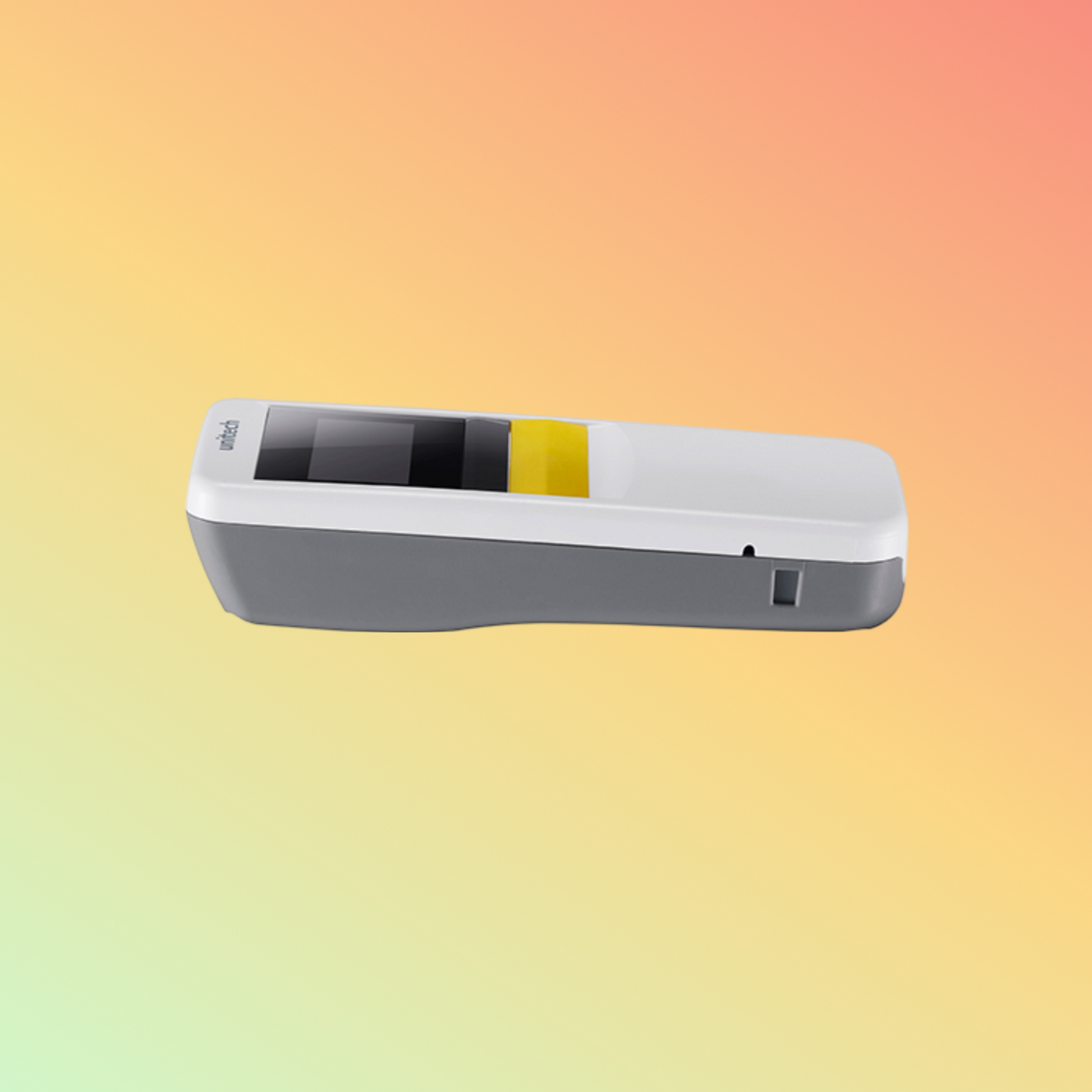 alt="Front view of Unitech MS926P wireless pocket scanner"