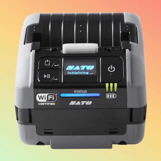 alt="SATO America PW2NX mobile thermal printers designed for portable label printing, featuring a compact design, high-resolution output, and versatile connectivity options."