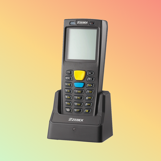 alt="ZEBEX Z-9000 portable data collector designed for industrial use, featuring a compact build, versatile connectivity options, and advanced data collection capabilities."