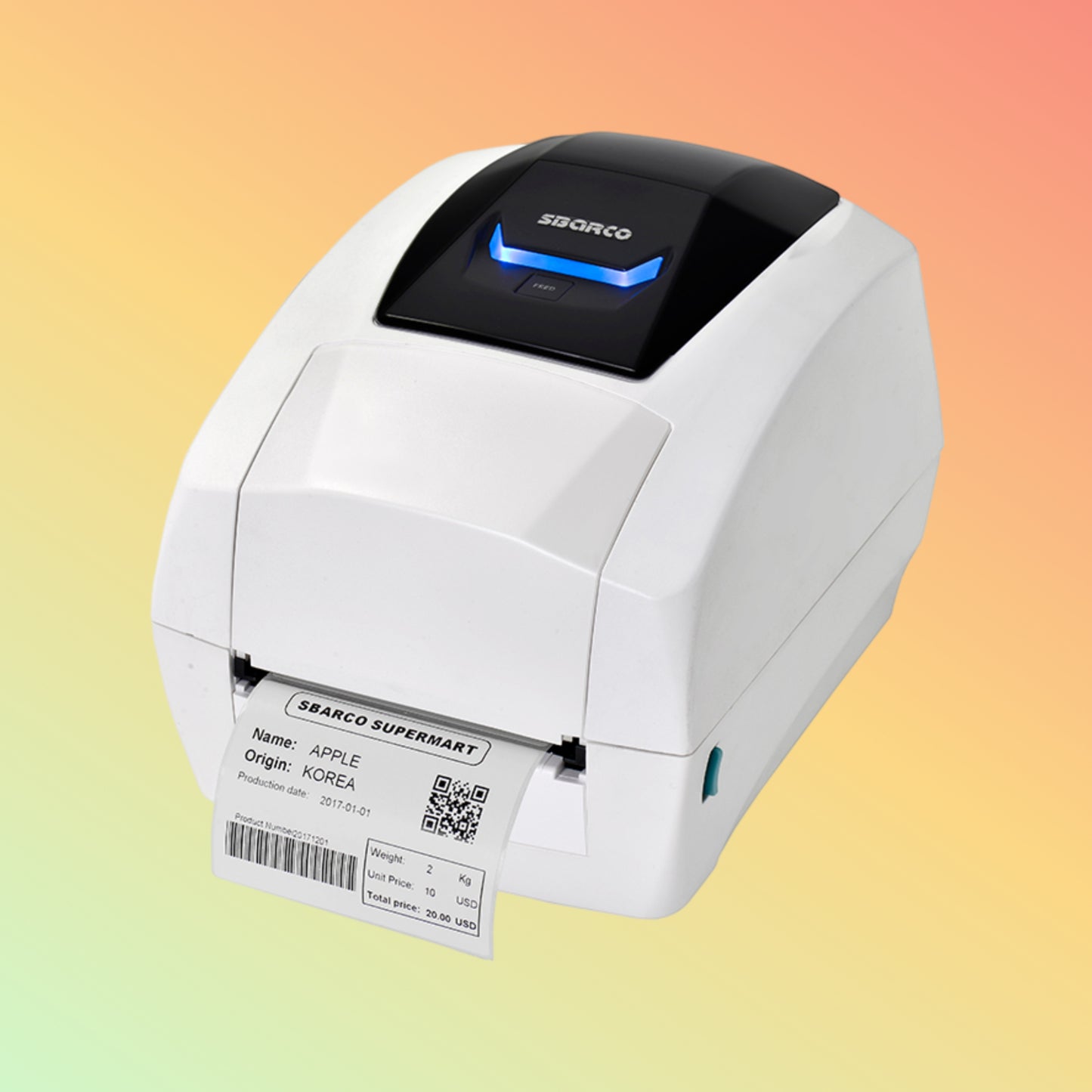 SBARCO T4ES 300 dpi Desktop label printer