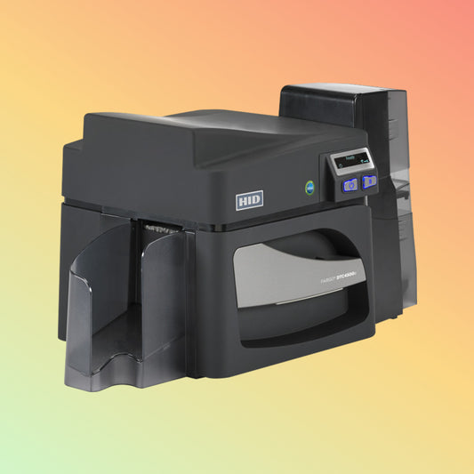 HID FARGO DTC4500e ID Card Printer & Encoder