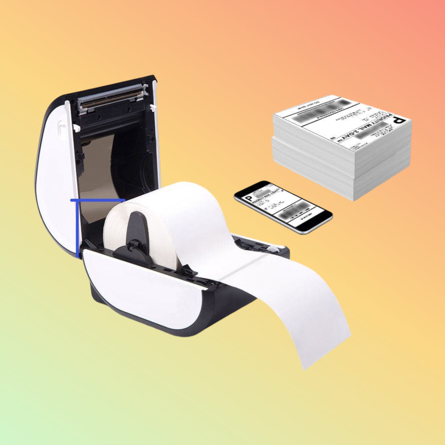 Phomemo D520-BT Bluetooth Shipping Label Printer