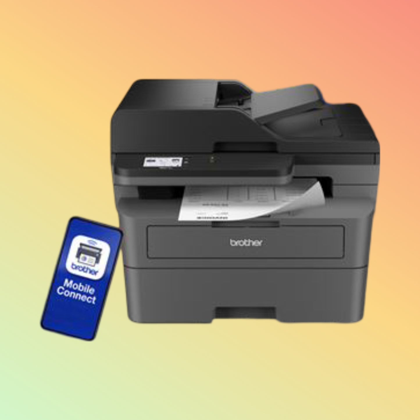 Brother HLL6210DWT Wireless Monochrome Laser Printer