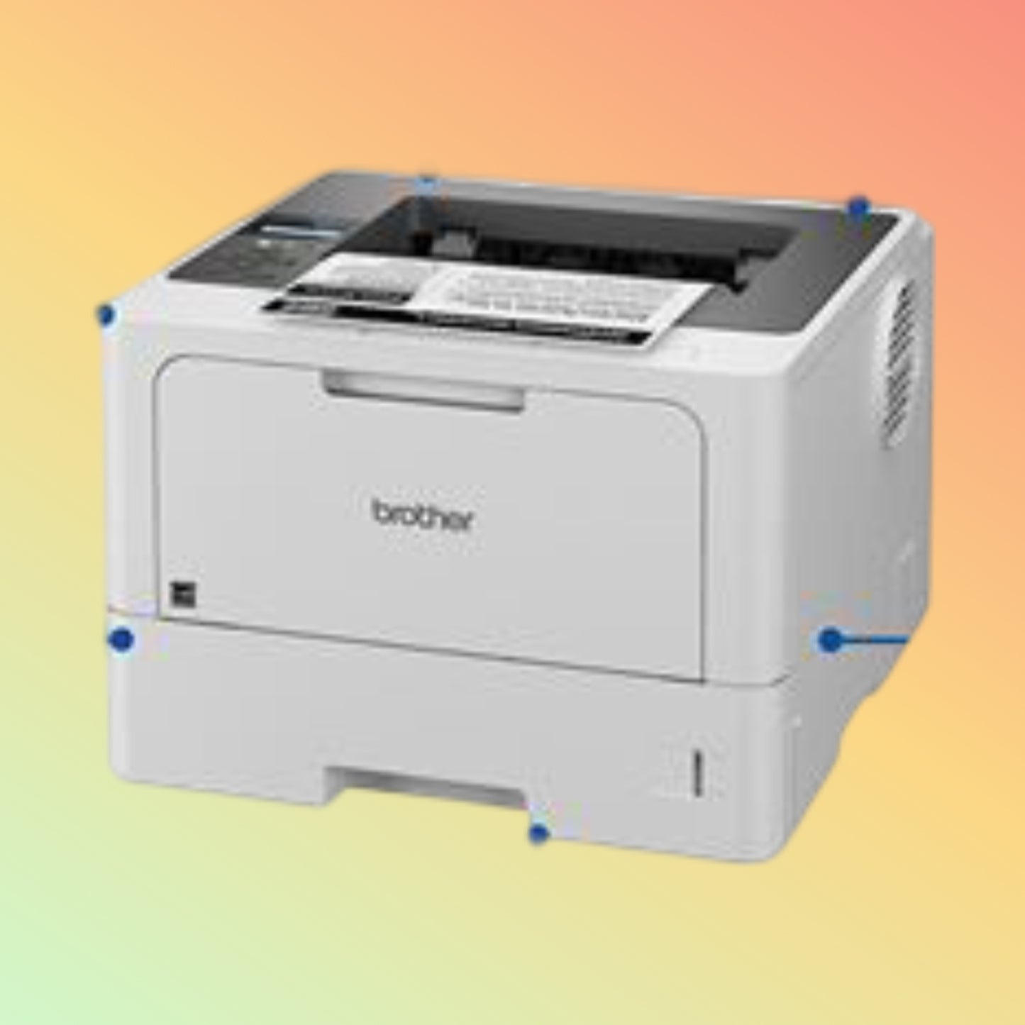 Brother HLL5210DW Wireless Monochrome Laser Printer