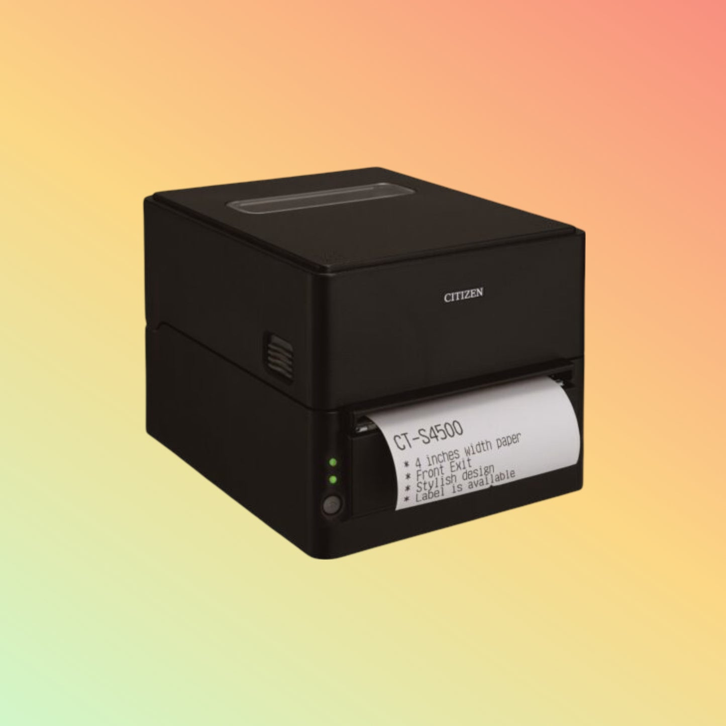 Citizen CT-S4500: High-Speed, Versatile 4-inch POS Printer (Black)