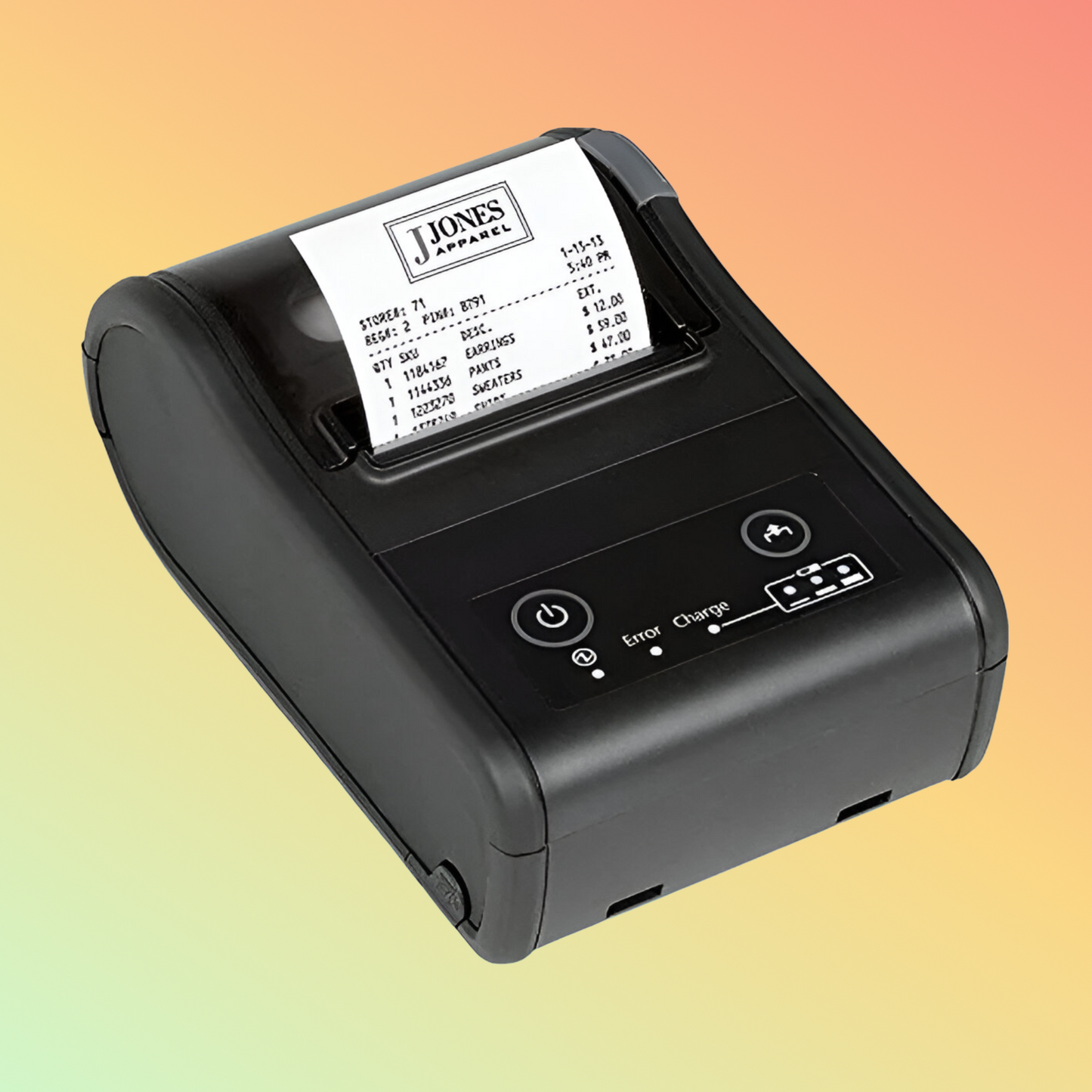 TM-P60II 2"" Mobile Receipt or Label Printer