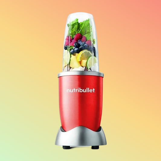 NutriBullet 9-Piece High-Speed Blender/Mixer System 600 Watts, Red