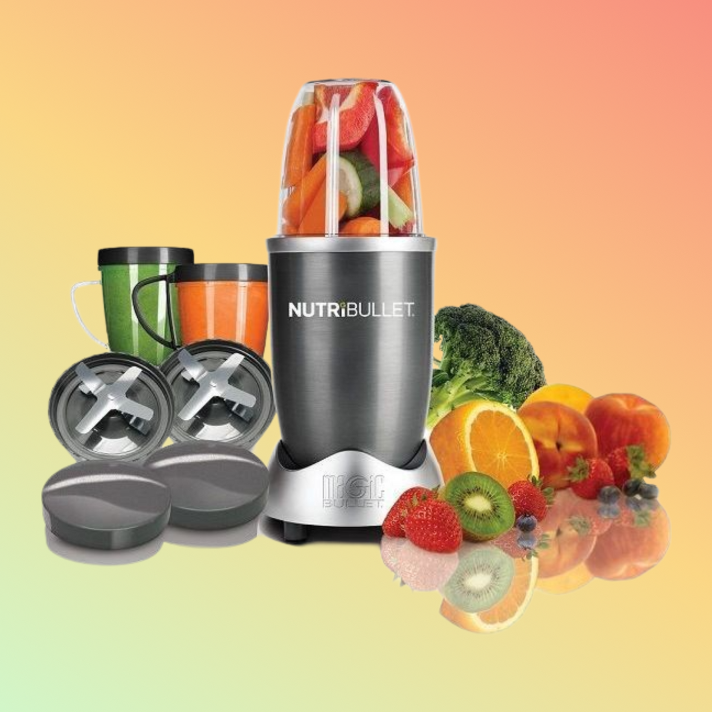 NutriBullet Smoothie Maker 9pc Set Grey