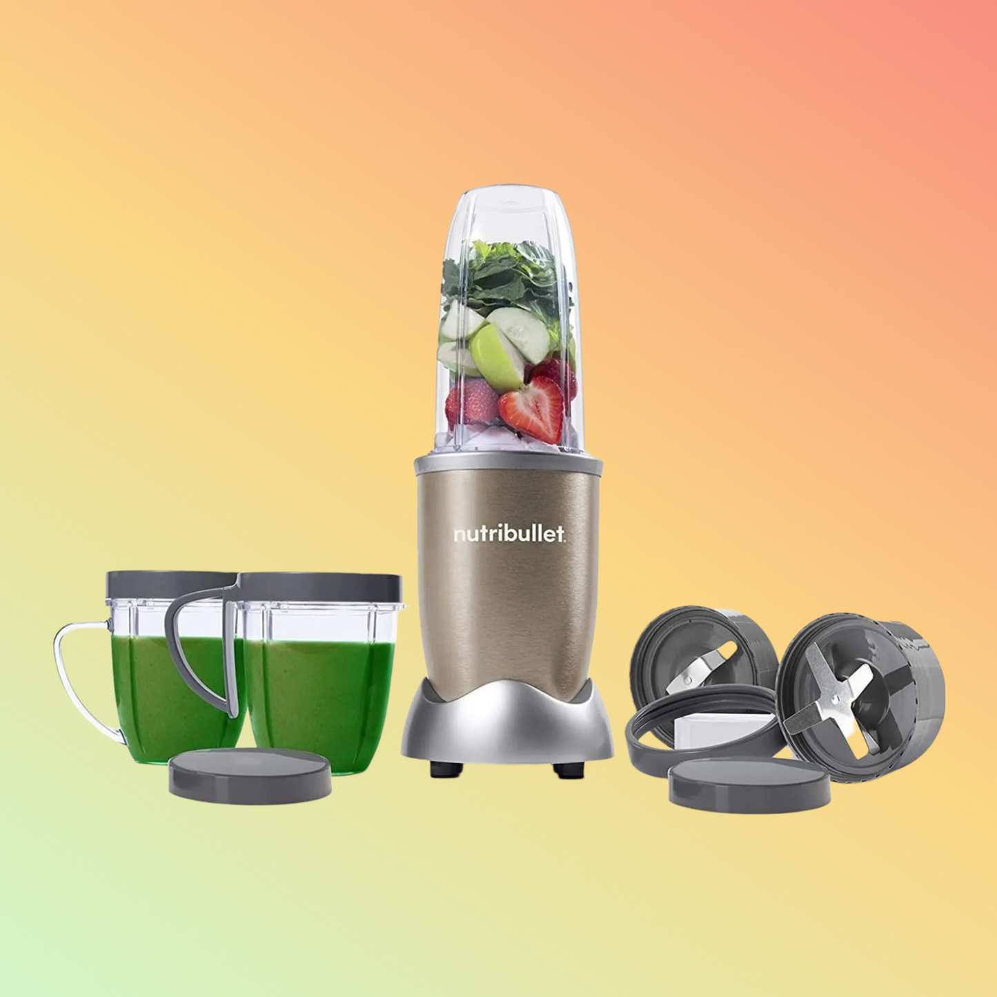 NutriBullet Pro 9-Piece High-Speed Blender Mixer System 900 watts