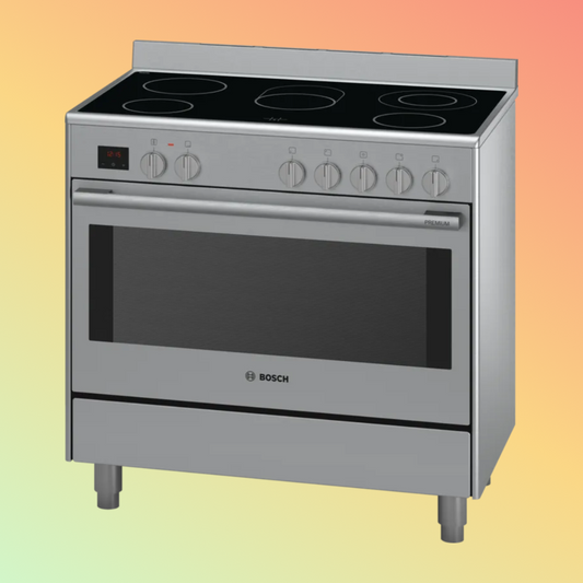 BOSCH 90cm Electric Cooker HCB738357M