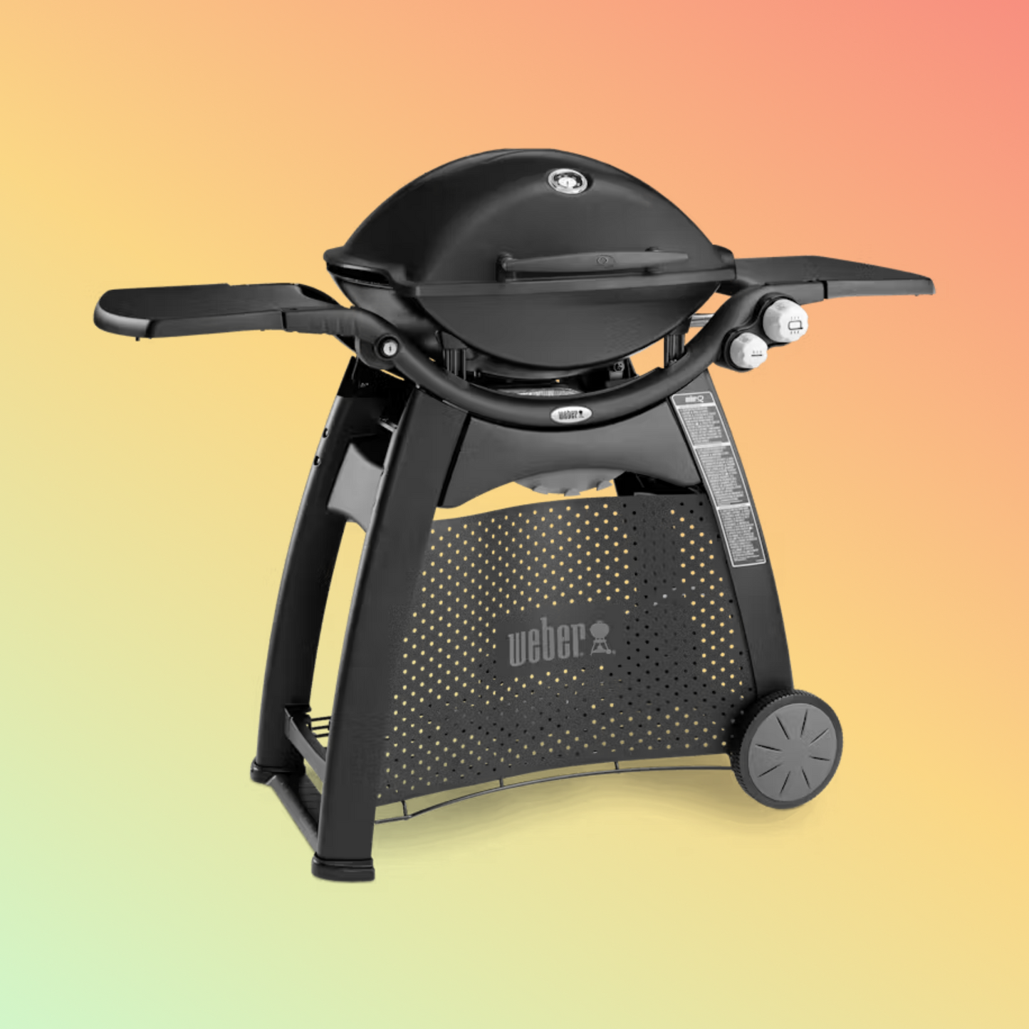 Weber Q 3200 Gas Grill, Titanium