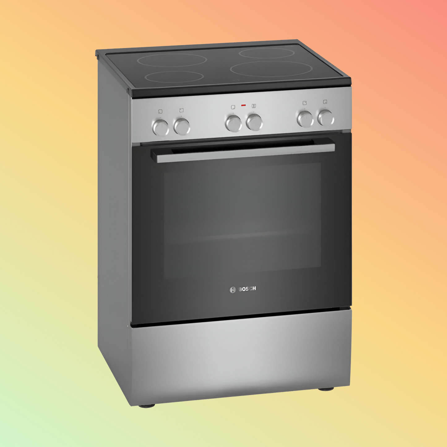 BOSCH Series 2 Freestanding Electric Cooker Stainless Steel HKL060070M