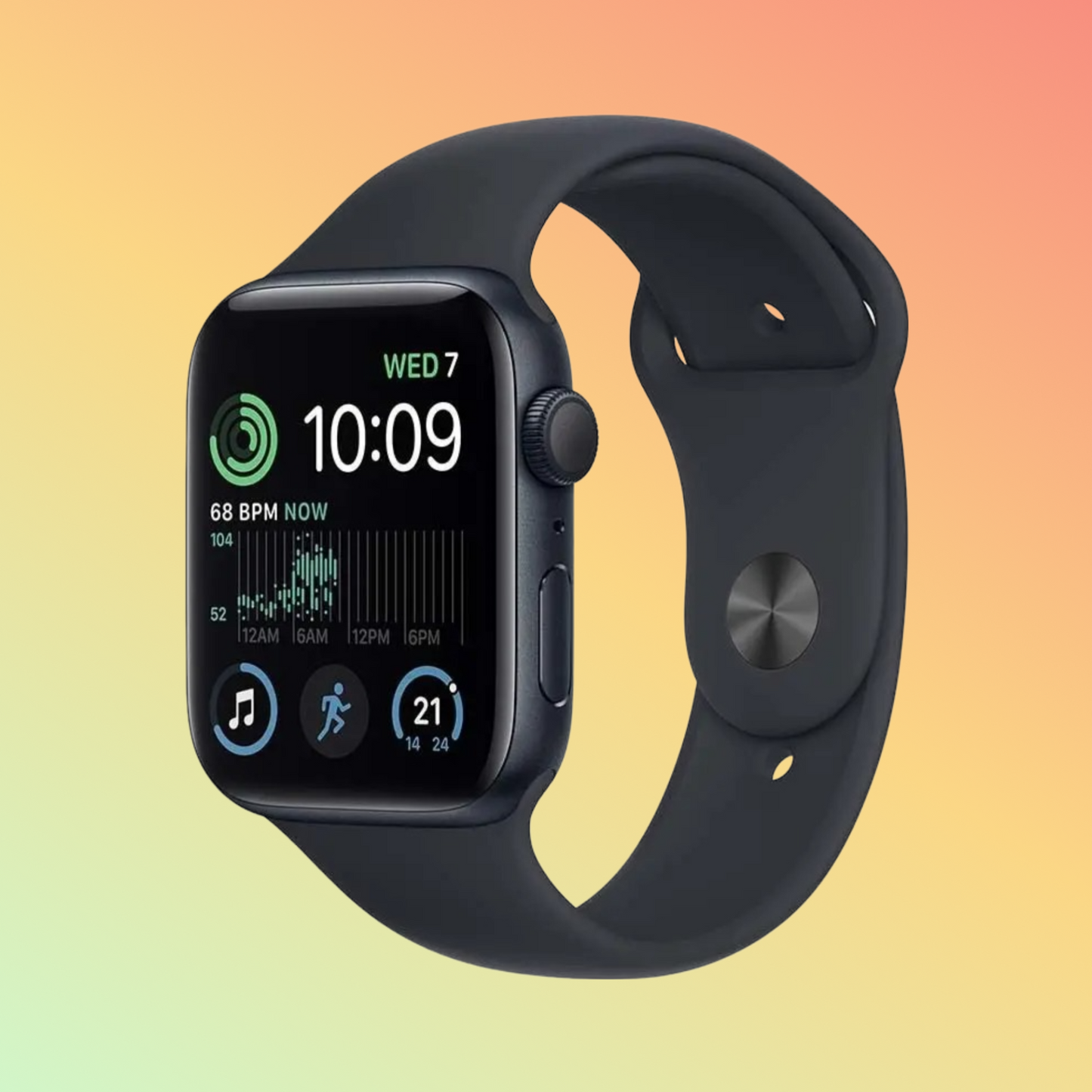 Apple Watch SE GPS 40mm Midnight Aluminium Cas