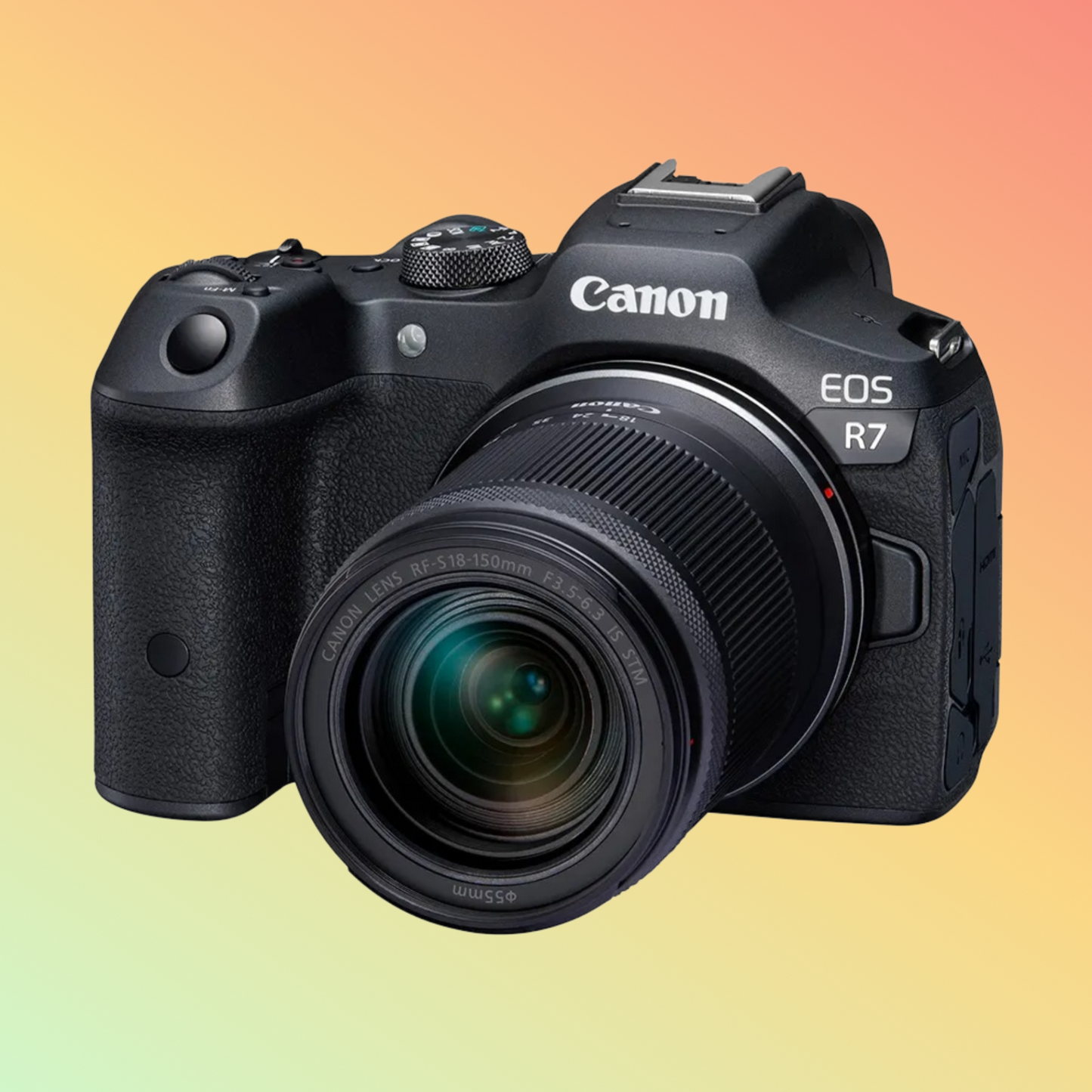 Canon EOS R7 Mirrorless Camera + RF-S 18-150mm F3.5-6.3 IS STM Lens