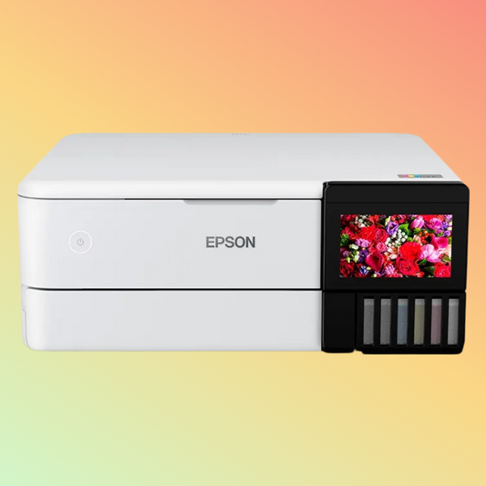 Epson EcoTank L8160 A4 photo printer, 3-in-1, WiFi connected, white