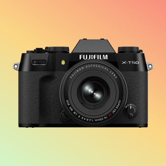 Fujifilm X-T50 Mirrorless Camera with XF 16-50mm f/2.8-4.8 Lens (Black)