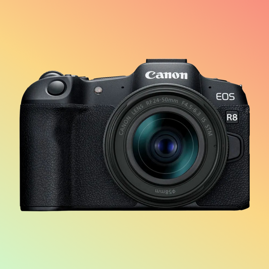 Canon EOS R8 Mirrorless Camera with RF 24-50mm f/4.5-6.3