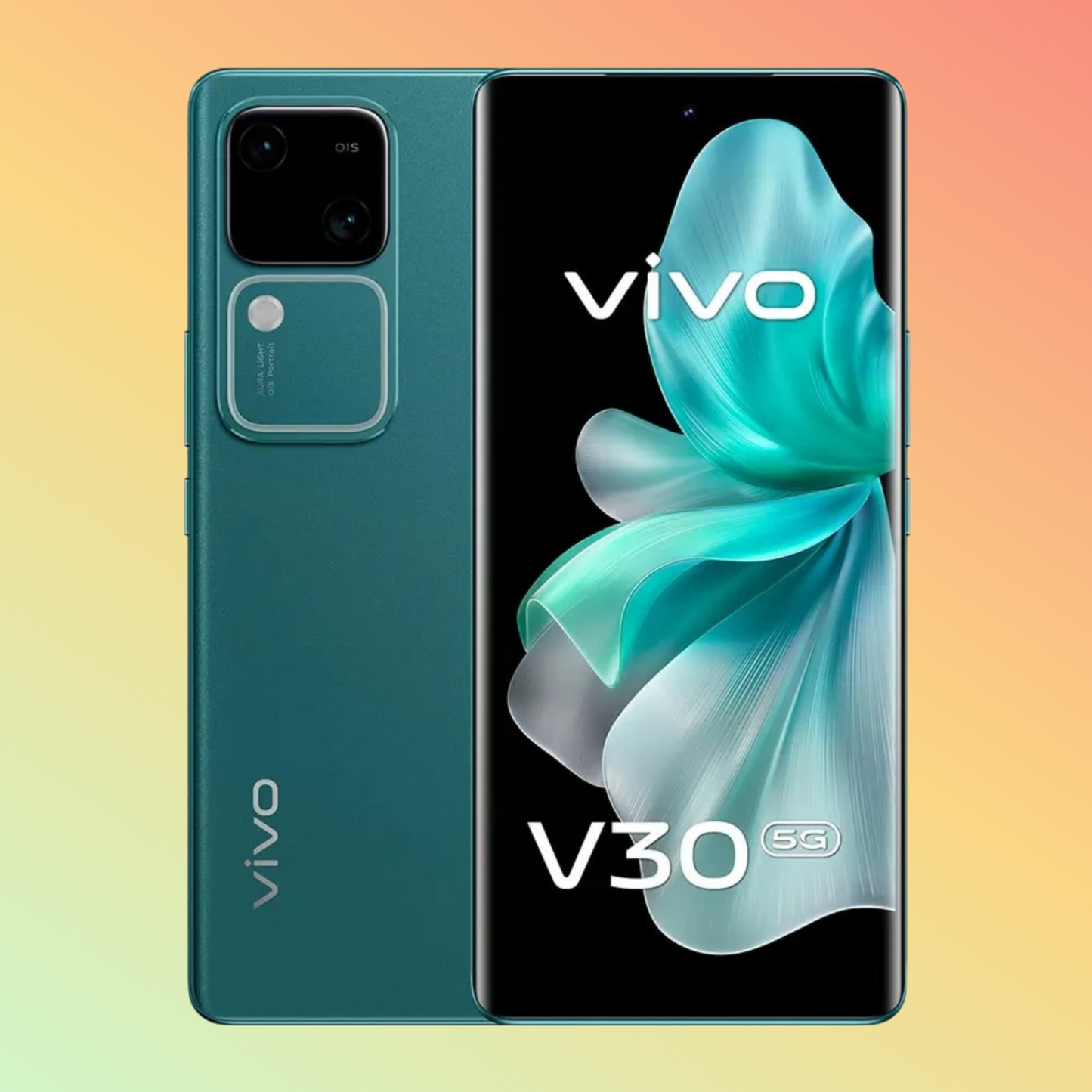 Vivo V30 5G Smartphone 12GB, Lush Green, 256 GB