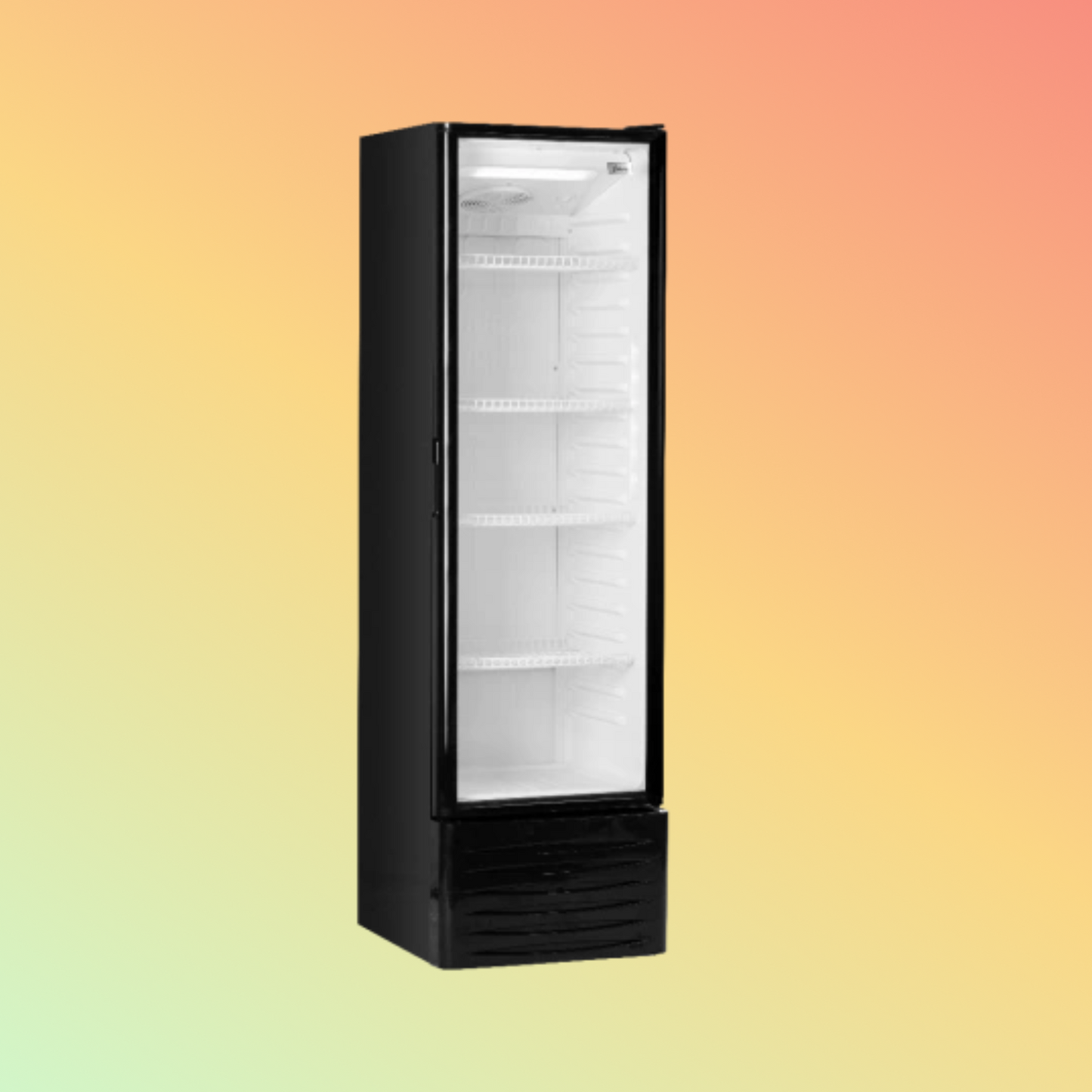 Terim 320 L,Showcase Chiller,Single Door,Black