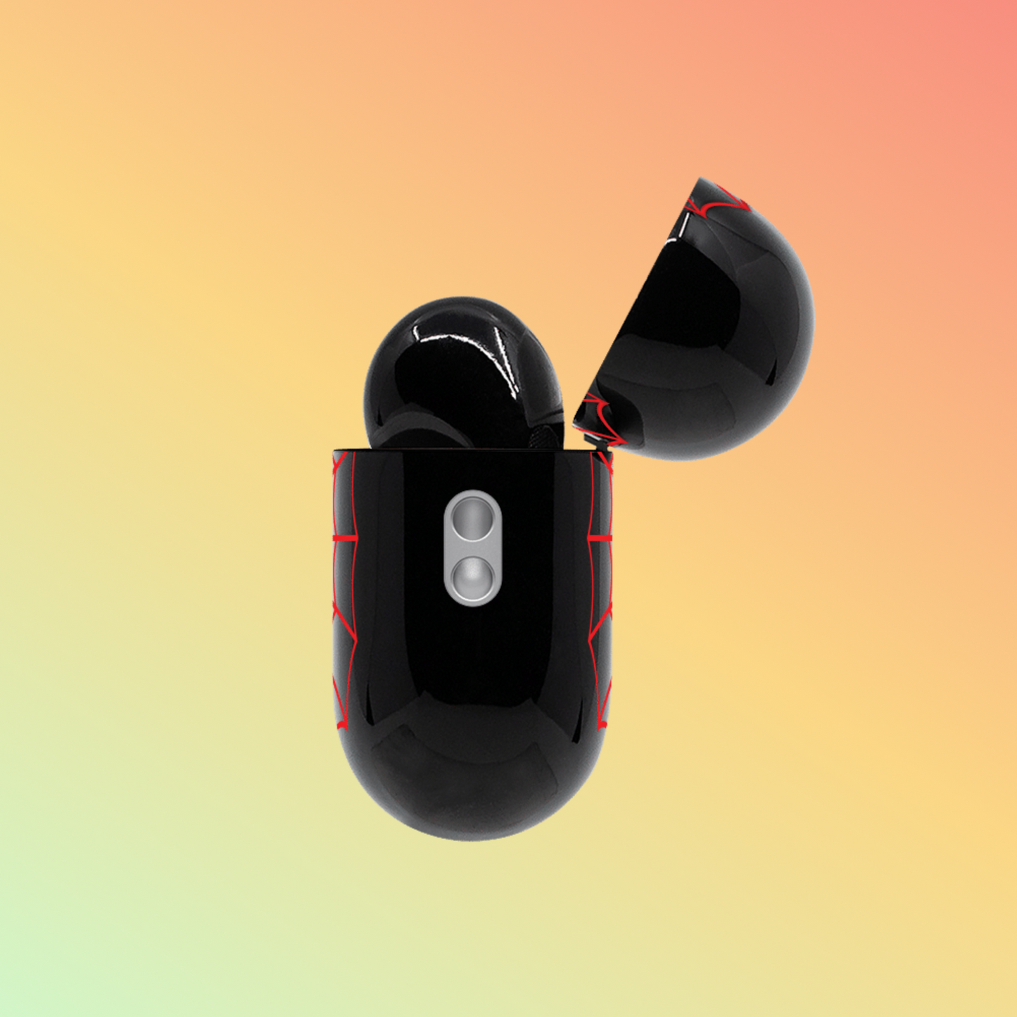 Switch AIRPOD PRO GEN2 USB-C XCLUSIV, XCLUSIV PAINT SPIDER