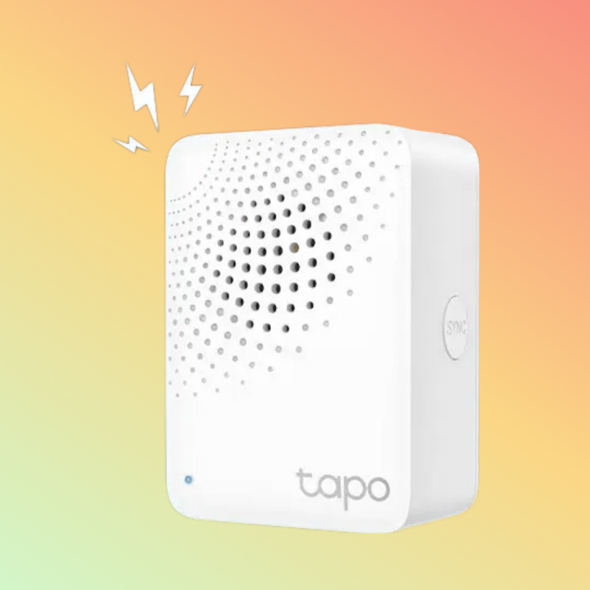 alt="TP-Link Tapo H100 Smart Hub with Chime, Centralized Smart Home Control"