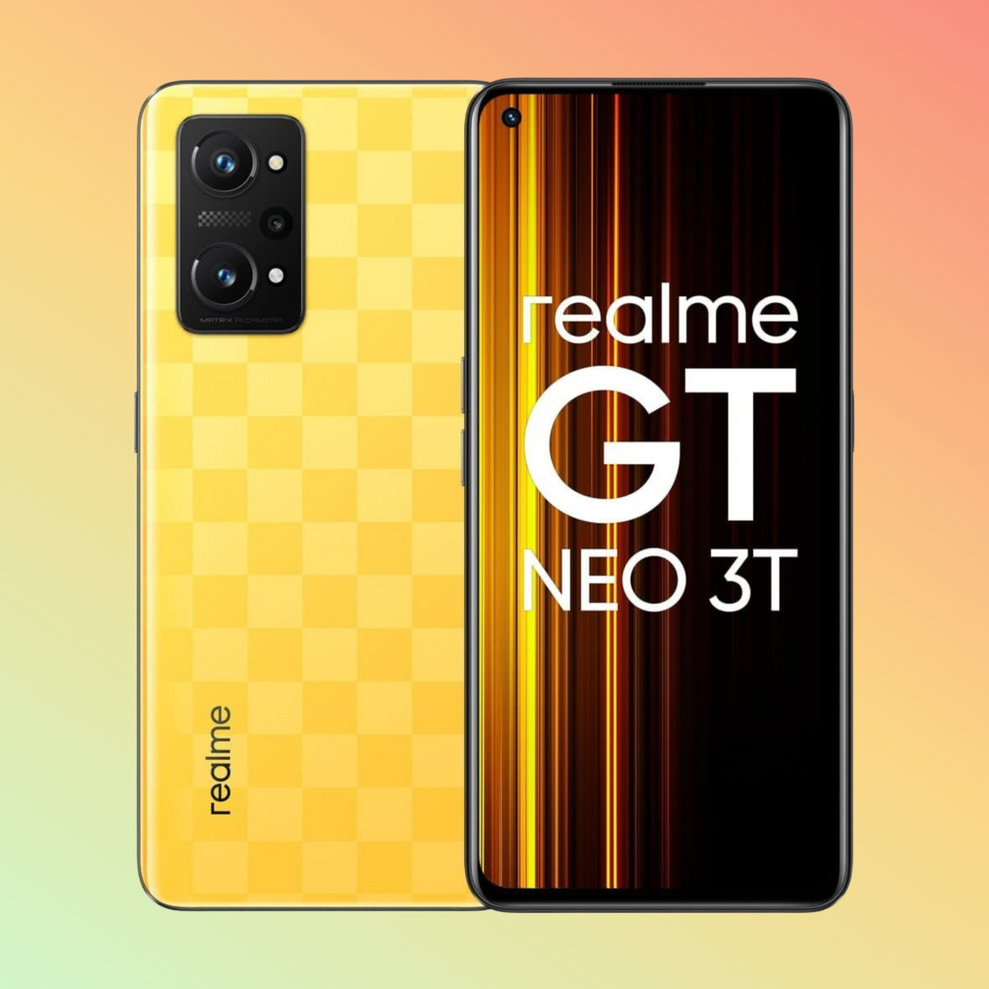 Realme GT Neo 3T Dual-SIM 256GB ROM + 8GB RAM Factory Unlocked (Dash Yellow)