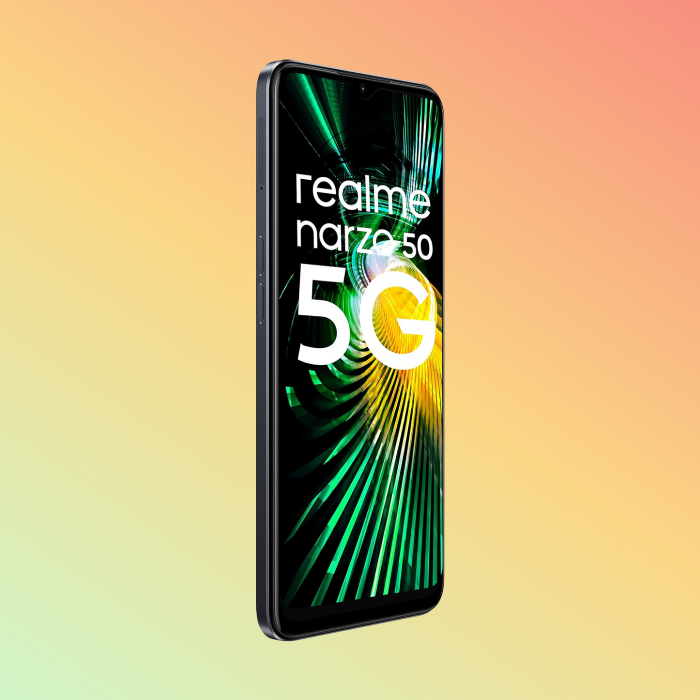 Realme narzo 50 5G (Hyper Black, 6GB RAM+128GB Storage)