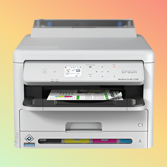 E-pson WorkForce Pro WF-C5390 A4 25ppm Color Inkjet Printer WF-C5390a Colour label printer