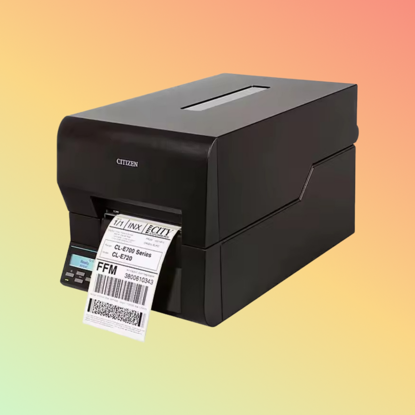 4 inch 112mm Citizen CL-E730 Thermal Transfer Direct Thermal Printer for Retail Logistic Warehousing Label Printer