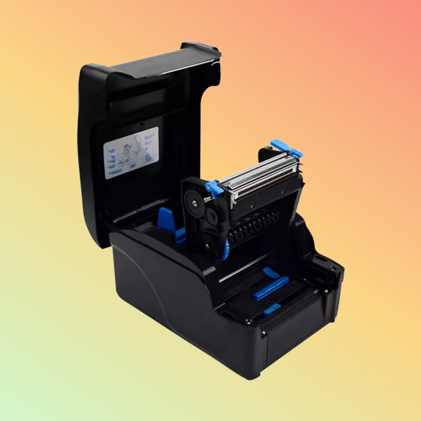 GP-1524T Label Stickers Printer Machine with ribbons 4 inch Shipping Label Printer