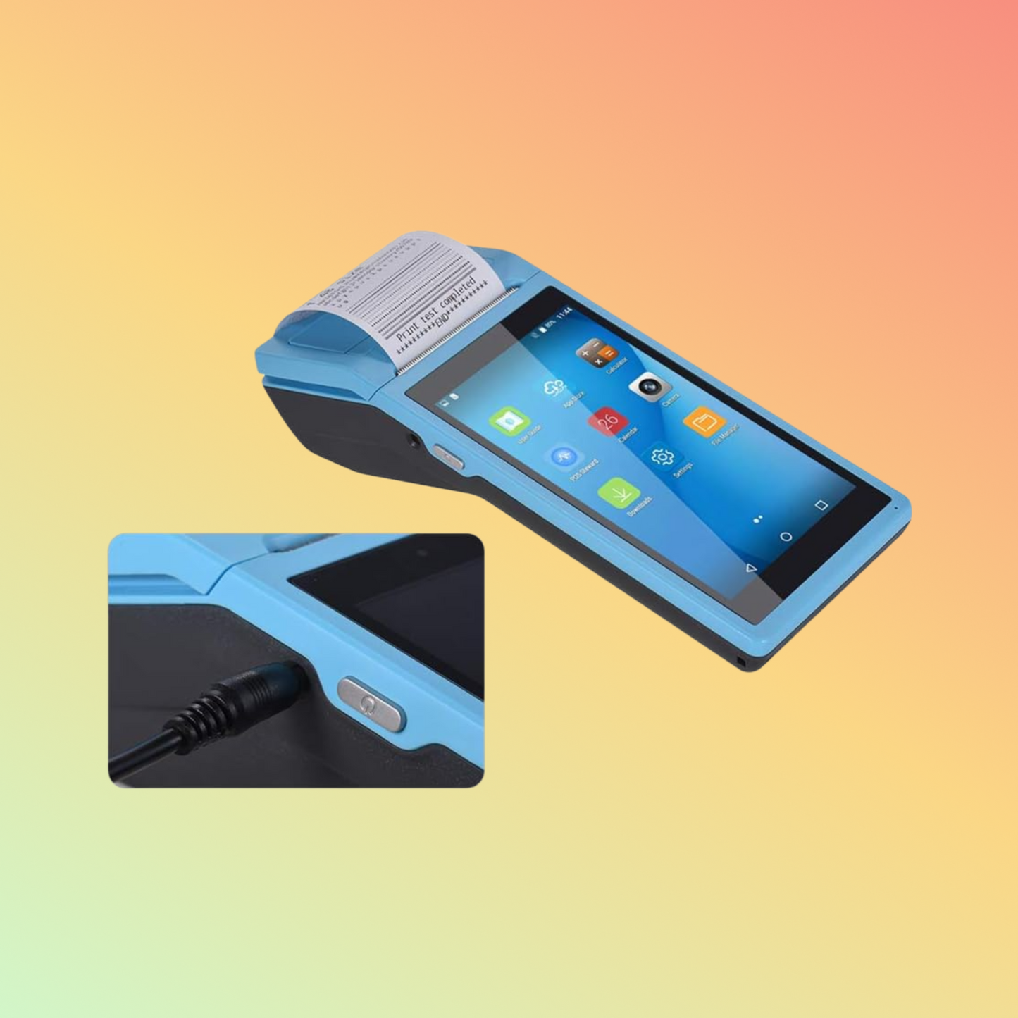 lilistore All in One Handheld PDA Printer Smart POS Terminal