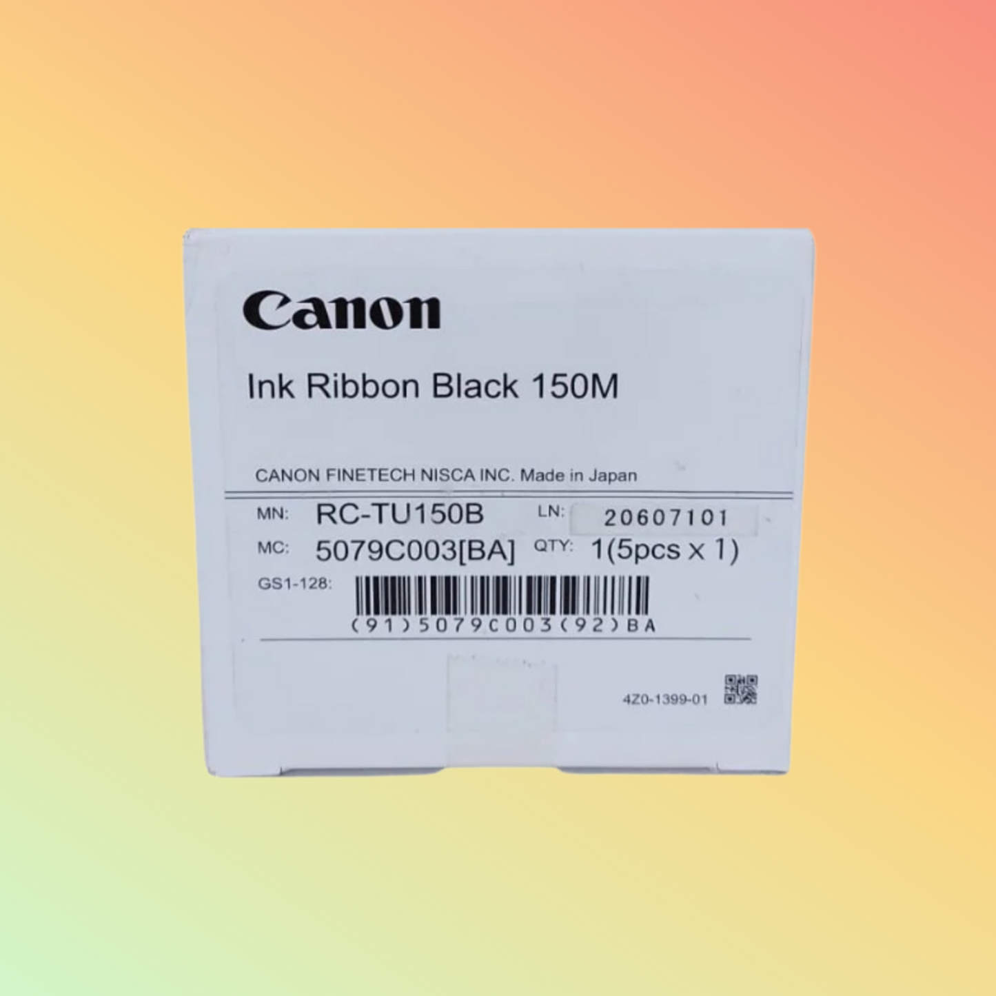 Pack of 5 Canon RC-TU150B Ink Ribbon for MK Printers