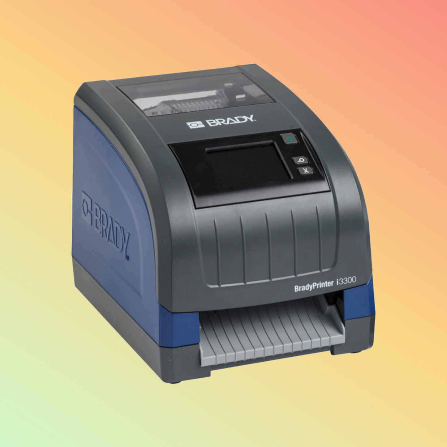 BradyPrinter i3300 with Wire ID Software Suite.