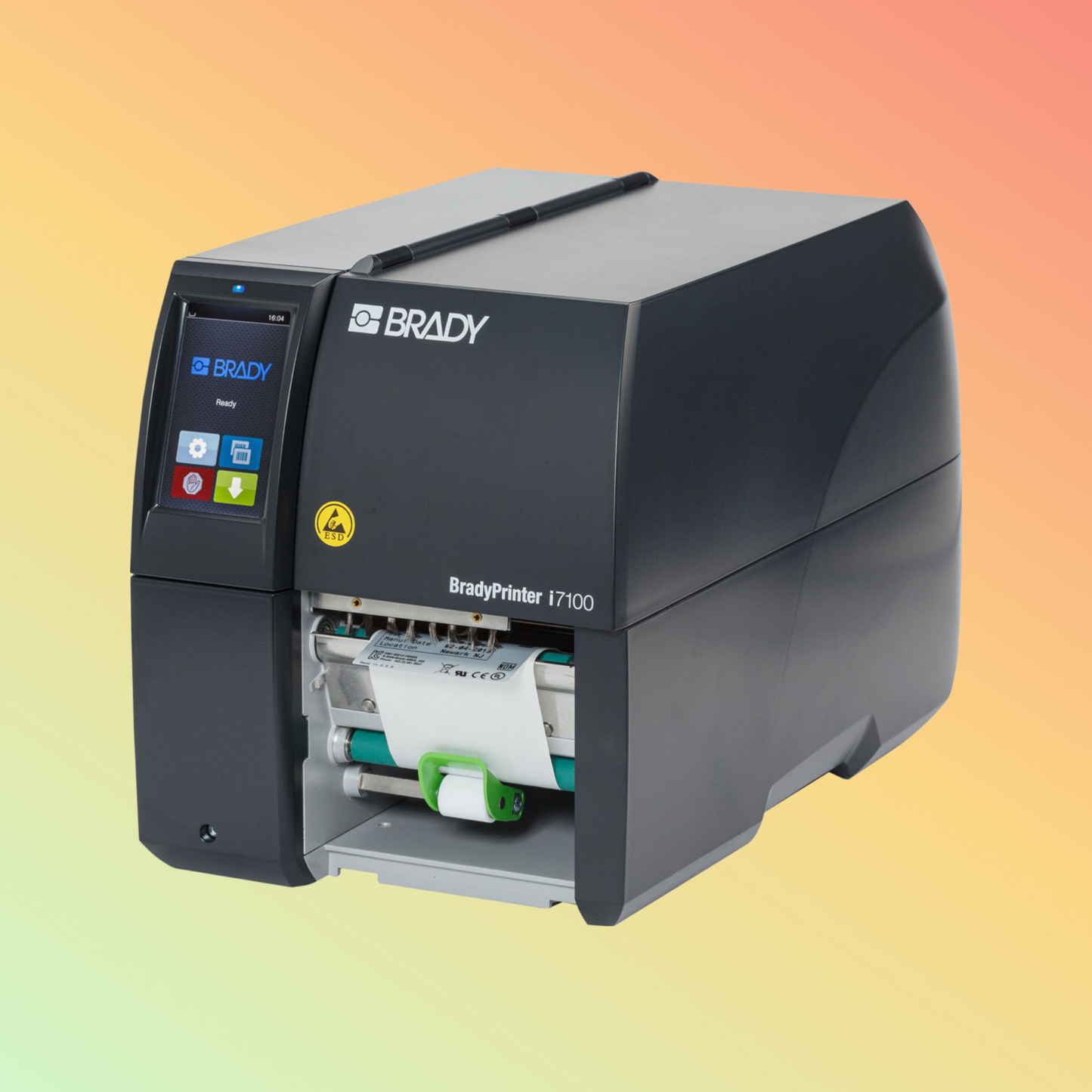 BradyPrinter i7100 300 dpi ESD-Protected Label Printer