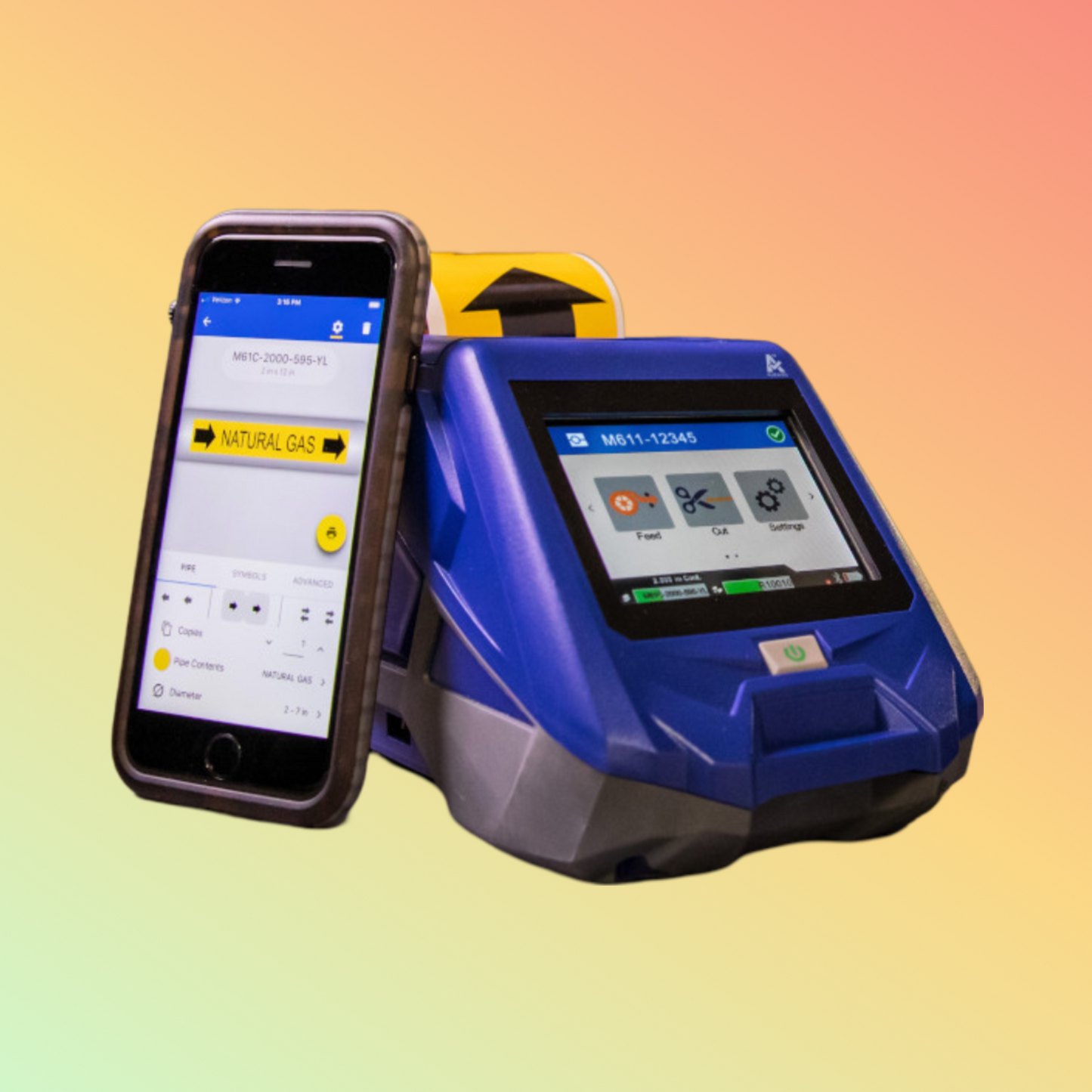 M611 Bluetooth Label Printer