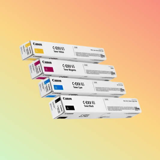 Canon CEXV-65 4-Color Toner Set for IRC 3326i