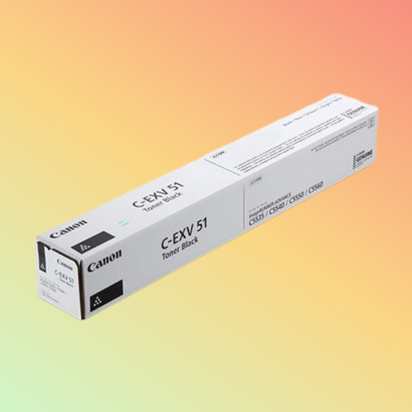 Canon CEXV-51 Black Toner for ImageRunner C5535 C5560