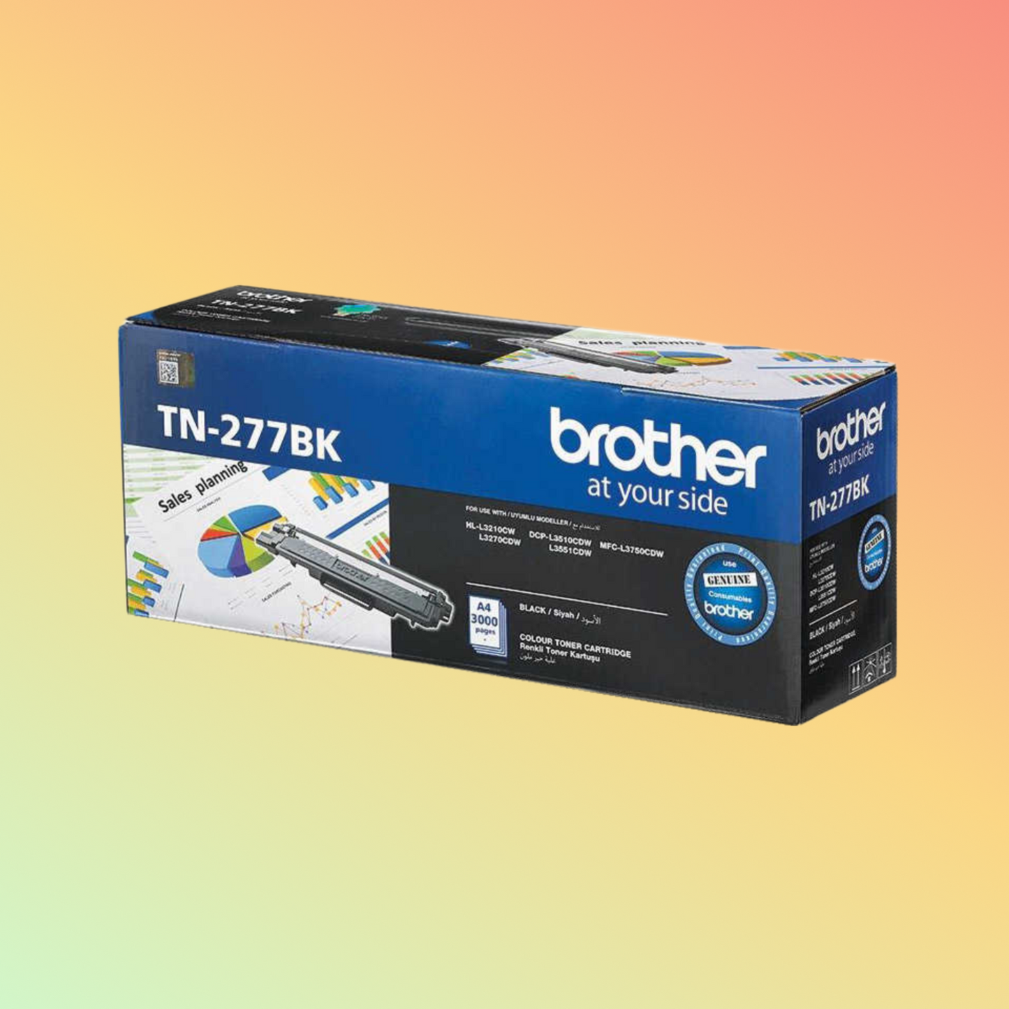 Brother TN-277 High Capacity Toner for HL-L3270CDW