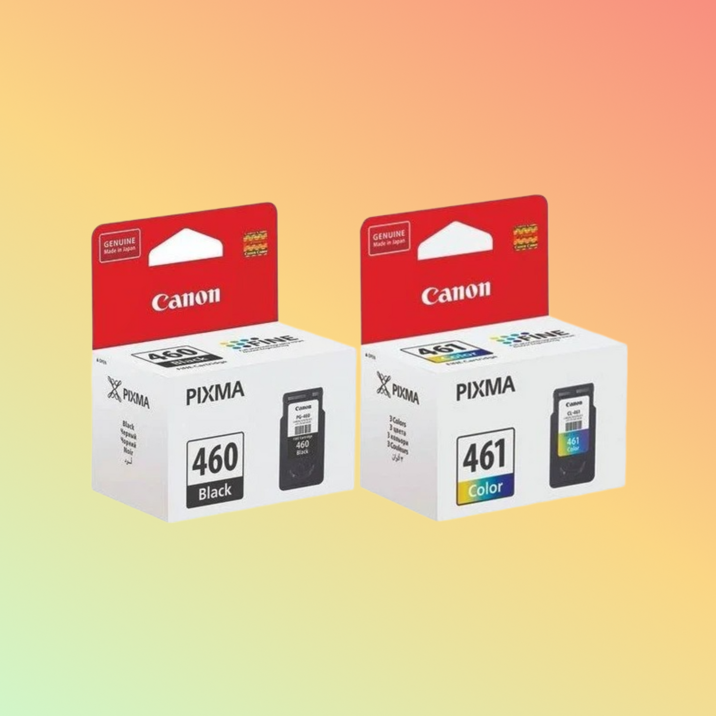 Canon 460/461 Combo Pack Ink Cartridges for Pixma TS5340 and TS7440