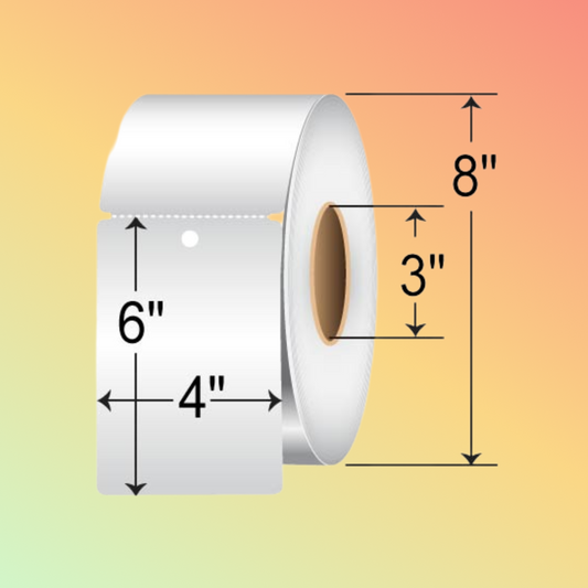 BCF Honeywell Comparable 4 x 6 Synthetic Tag - w/ Hole