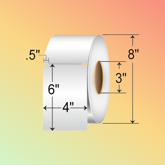 BarcodeFactory 4 x 6 Thermal Transfer Polyester Tags