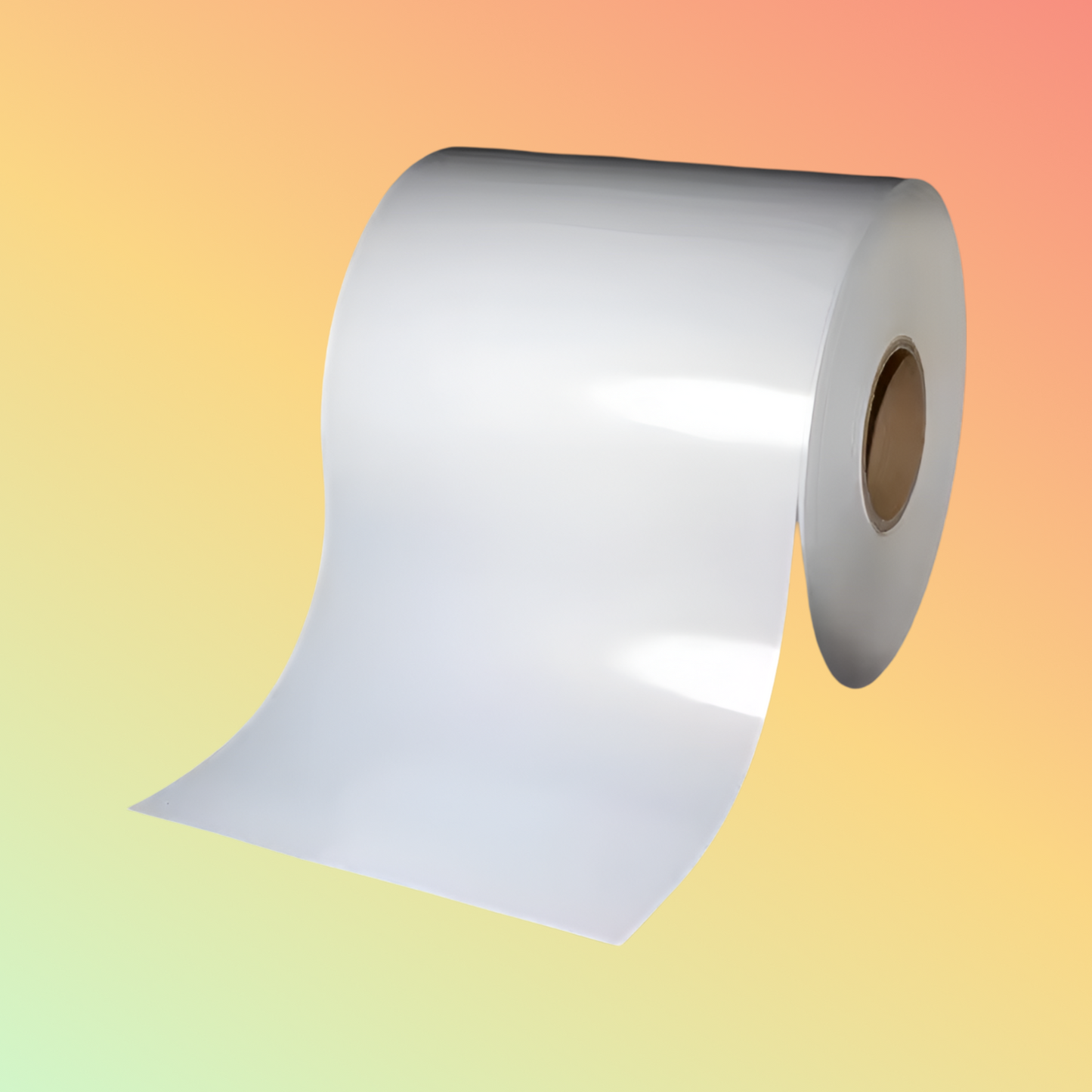 60um Glossy White PP Self Adhesive Jumbo Rolls