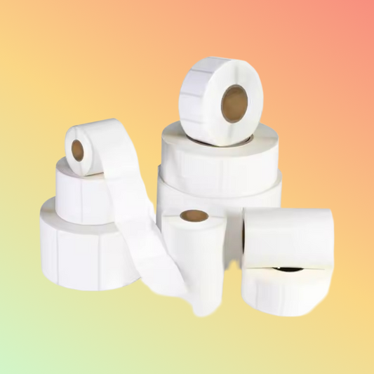 Custom Freezer Grade Thermal Synthetic Labels Roll