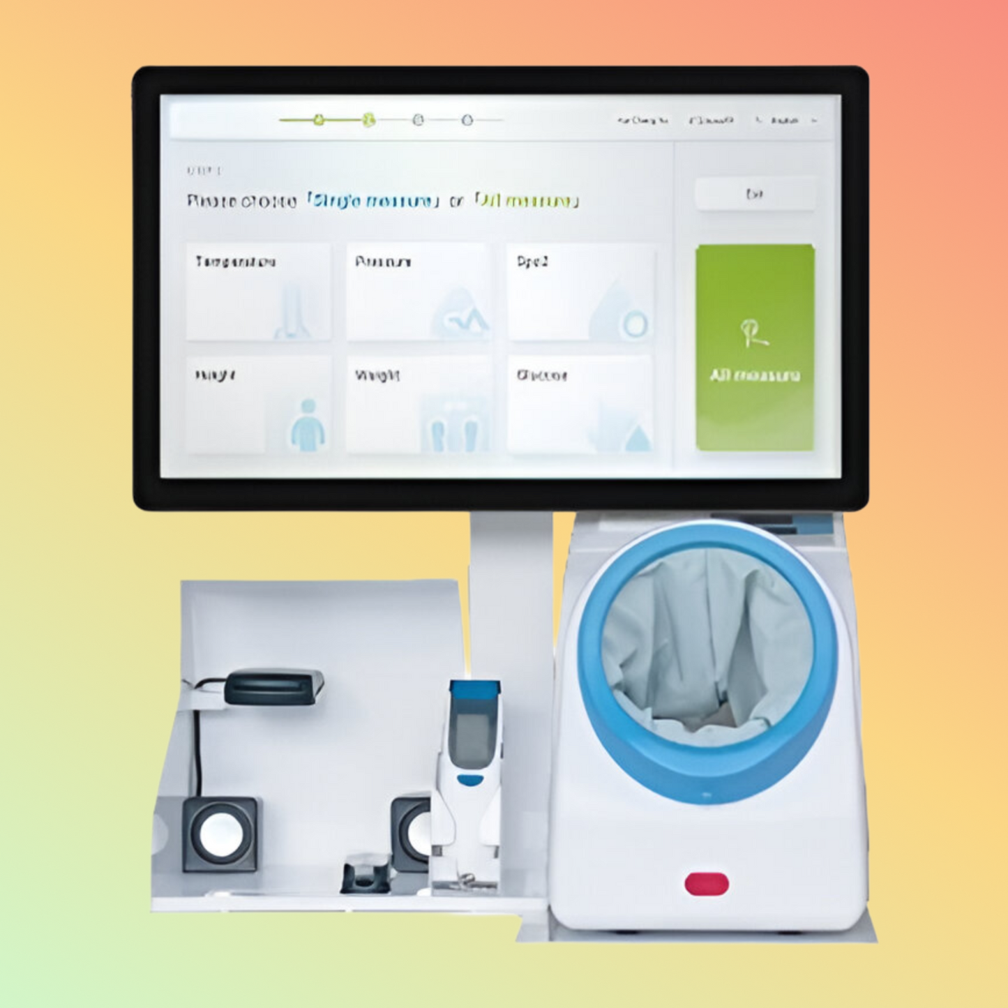 AECASIA IMVS-DKP SELF SERVICE vital sign kiosk