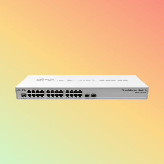 Mikrotik (CRS326-24G-2S+RM) Router Switch - 24