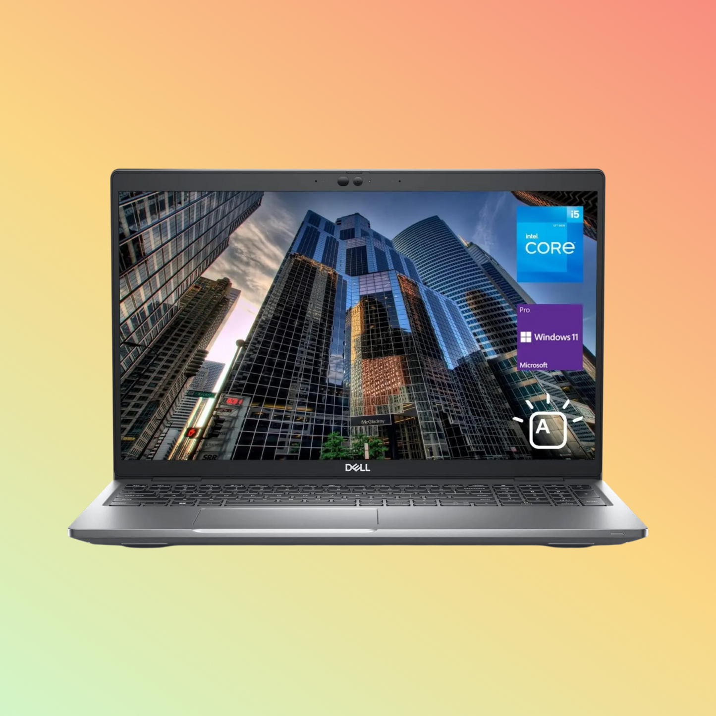 DELL LATITUDE 5530 Laptop - 12th Gen i5-1235U, 8GB, 256GB SSD, 15.6" FHD