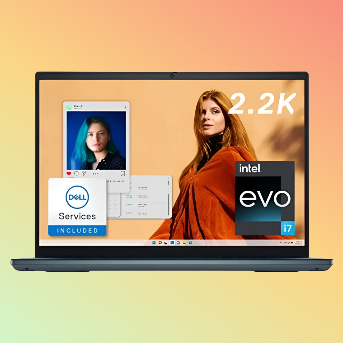 DELL INSPIRON 7420 Laptop - 12th Gen i7-12700H, 16GB, 512GB SSD, 14" 2.2K